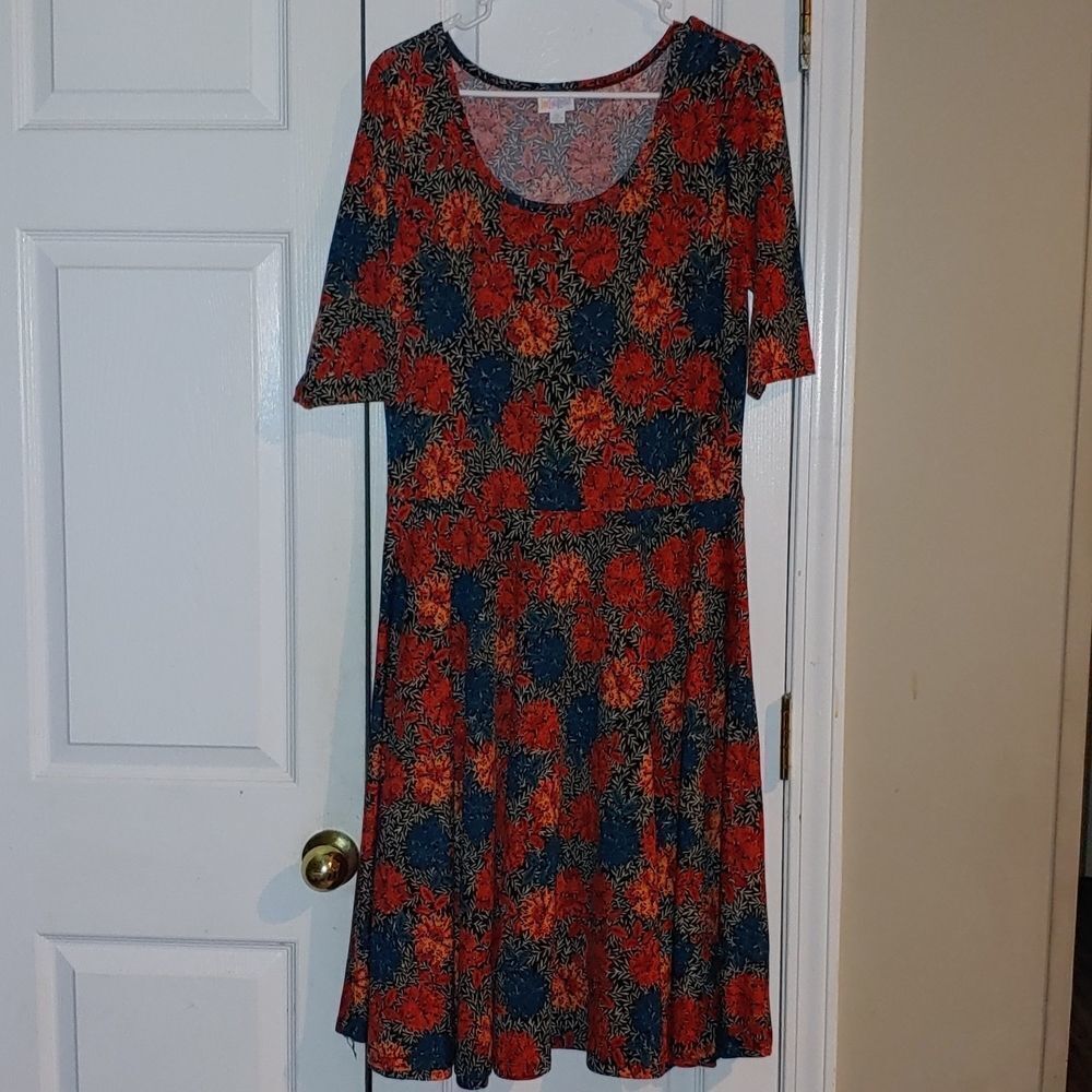 LulaRoe Simply Comfortable Maxi  Dress SZ XL  NWOT